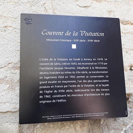 O'Couvent - Appartement 97 M2 - 3 Chambres - A441 Salins-les-Bains Buitenkant foto